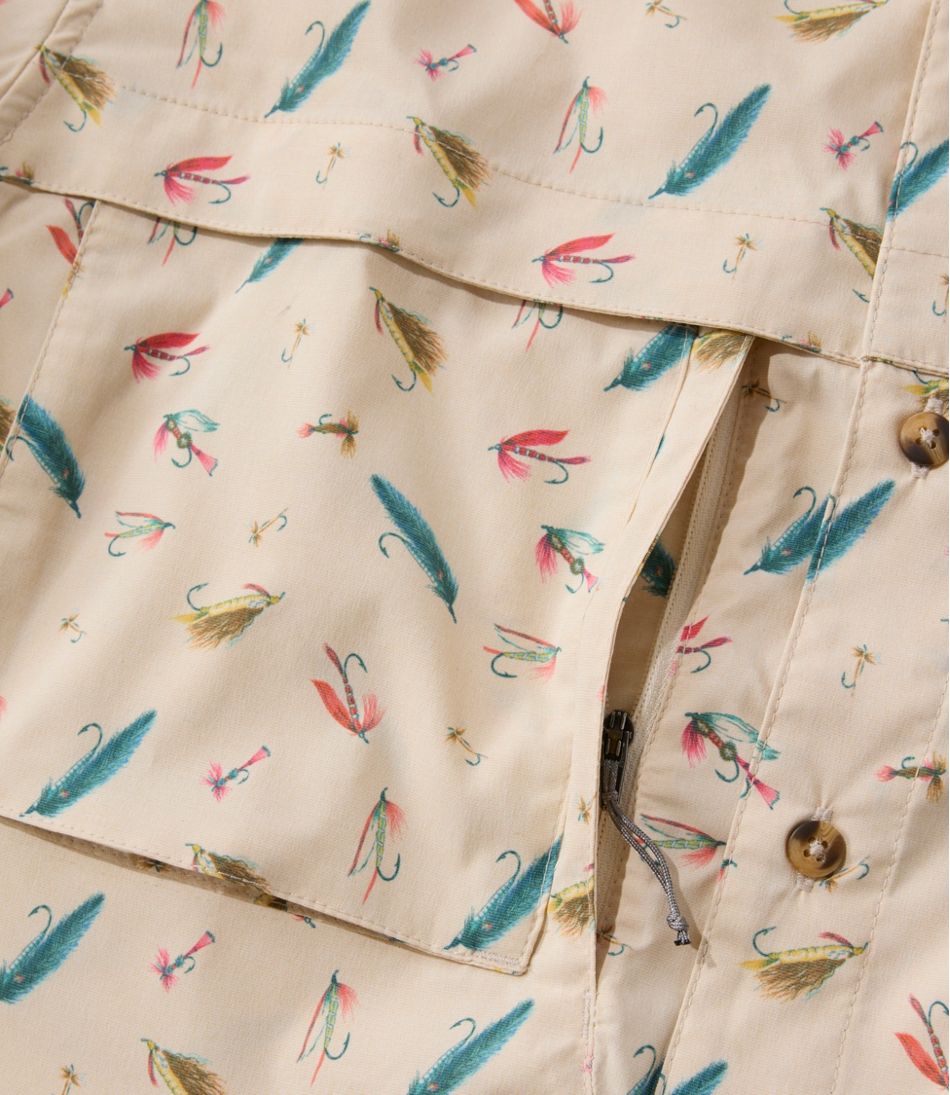 Men's Tropicwear Shirt, Short-Sleeve Print L.L.Bean Top Pick