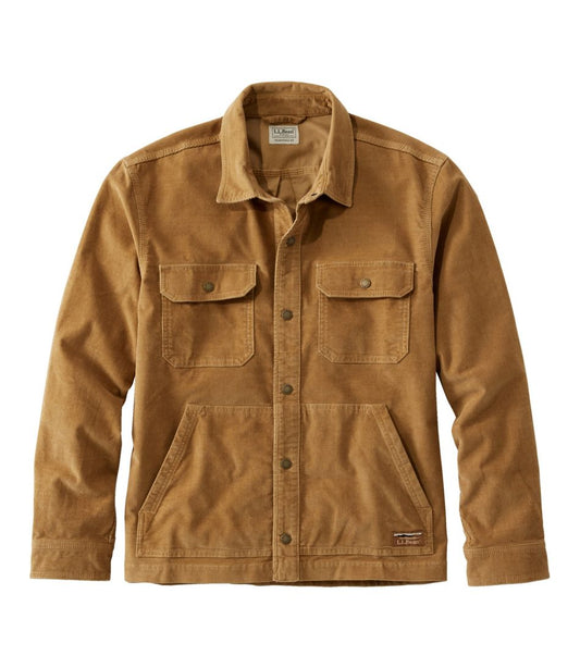 Men's BeanBuilt Corduroy Shirt Jac L.L.Bean Value
