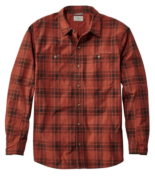 Men's Double L Field Shirt, Plaid L.L.Bean Everyday