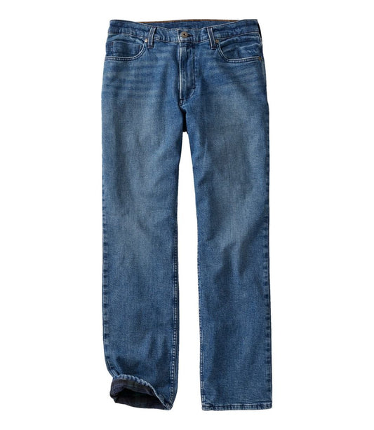 Men's Vintage 1912 Jeans, Standard Fit, Straight Leg, Lined L.L.Bean Popular