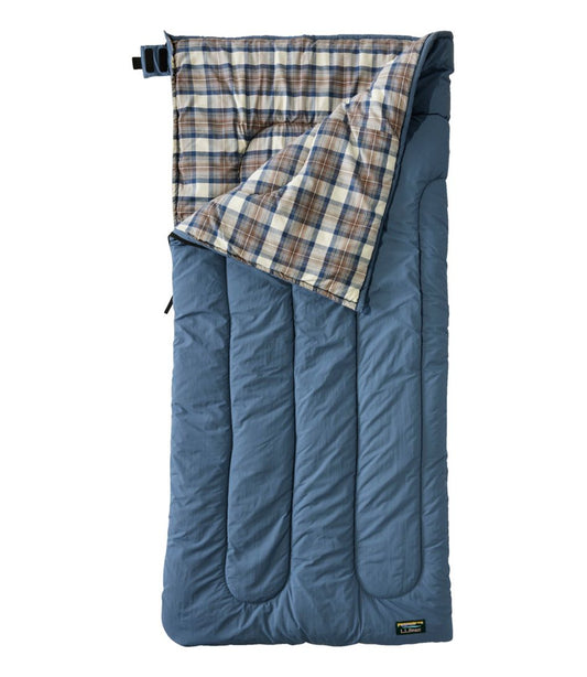L.L.Bean Flannel Lined Camp Sleeping Bag, 40° L.L.Bean Premium