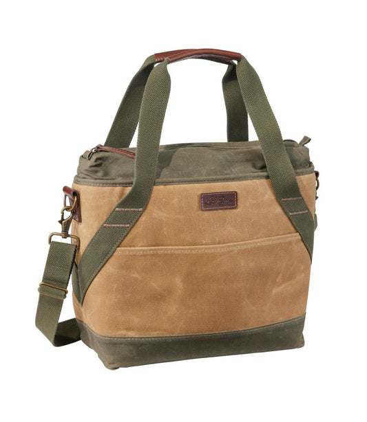 Insulated Waxed-Canvas Tote, Medium L.L.Bean Top Pick