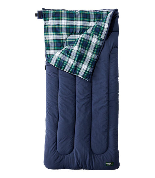 L.L.Bean Flannel Lined Camp Sleeping Bag, 0° L.L.Bean Popular