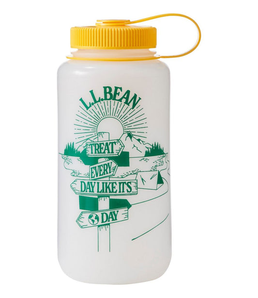 Nalgene Ultralite Wide Mouth Water Bottle with L.L.Bean Print, 32 oz. L.L.Bean Value