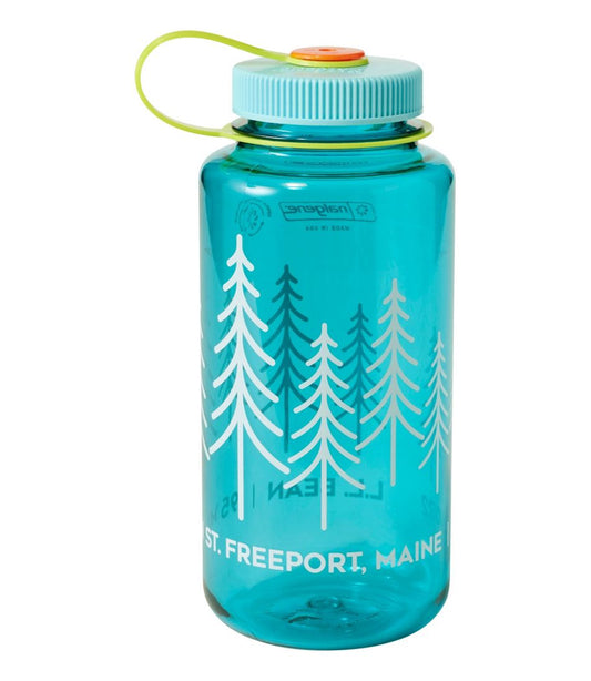 Nalgene Sustain Wide Mouth Water Bottle with L.L.Bean Print, 32 oz. L.L.Bean New