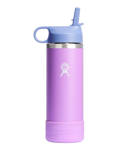 Kids' Hydro Flask Wide Mouth Straw Cap And Boot, 18 oz. L.L.Bean Best Seller