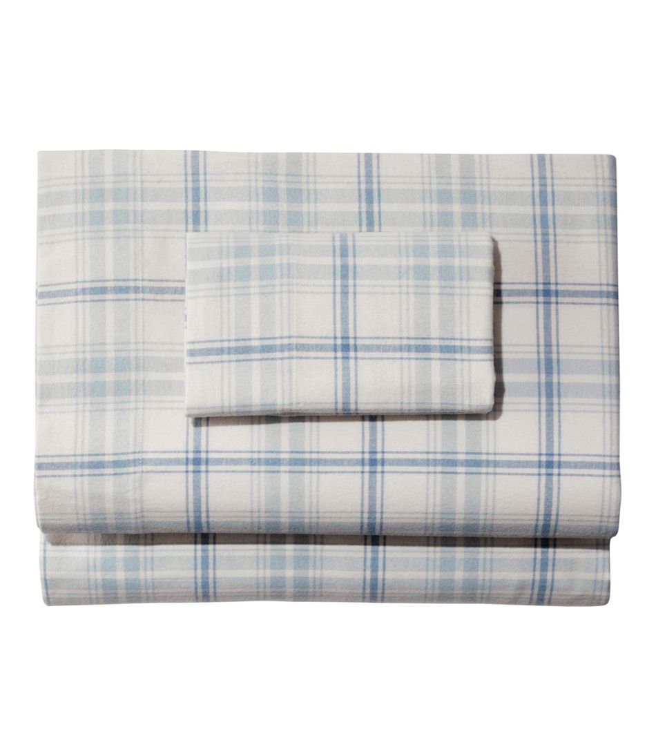 Ultrasoft Comfort Flannel Sheet Set, Plaid L.L.Bean Popular