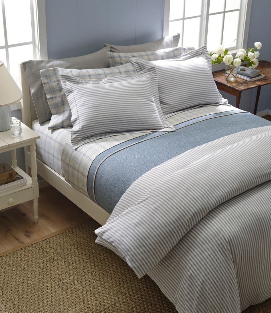 Ultrasoft Comfort Flannel Sheet Set, Plaid L.L.Bean Popular