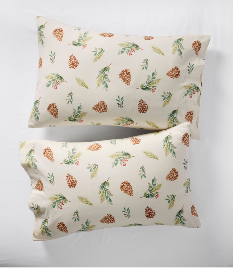 Evergreen Flannel Sheet Collection L.L.Bean Essential