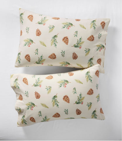 Evergreen Flannel Sheet Collection L.L.Bean Essential
