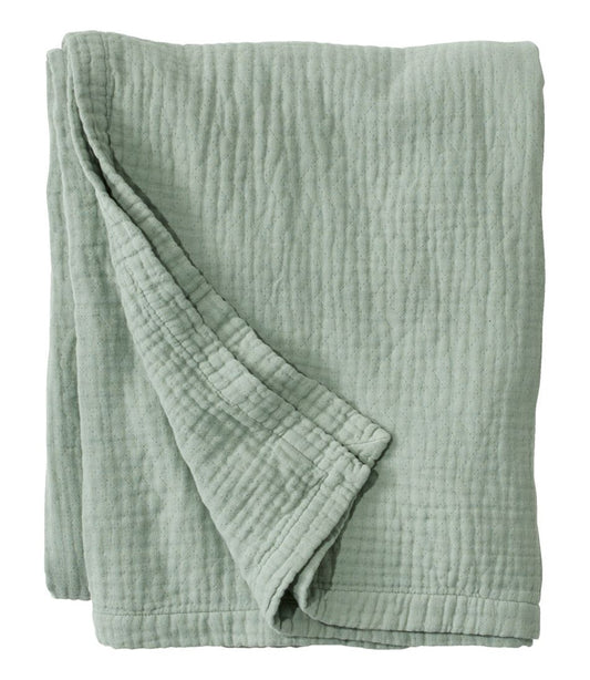 Lightweight Cotton Gauze Blanket L.L.Bean Value