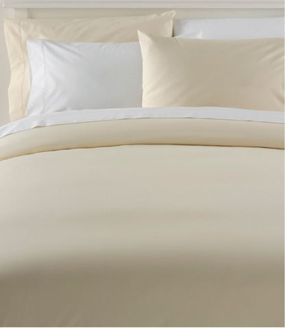 280-Thread-Count Pima Cotton Percale Comforter Cover Collection L.L.Bean Trending