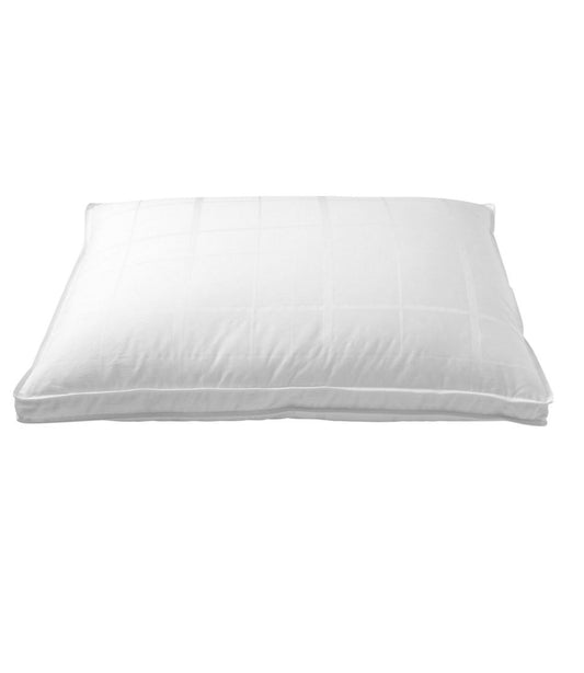 700-Fill-Power Sateen White Goose Down Pillow L.L.Bean Value