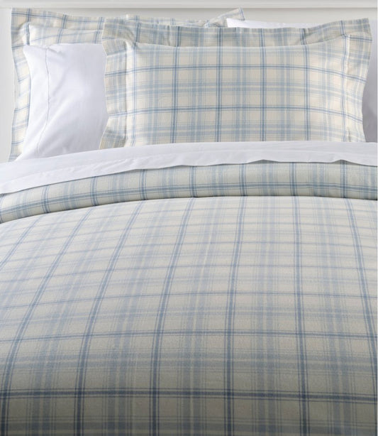 Ultrasoft Comfort Flannel Comforter Cover Collection, Plaid L.L.Bean Trending