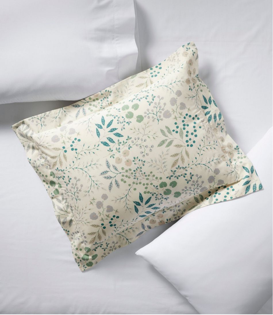 280-Thread-Count Pima Cotton Percale Comforter Cover Collection, Print L.L.Bean Classic