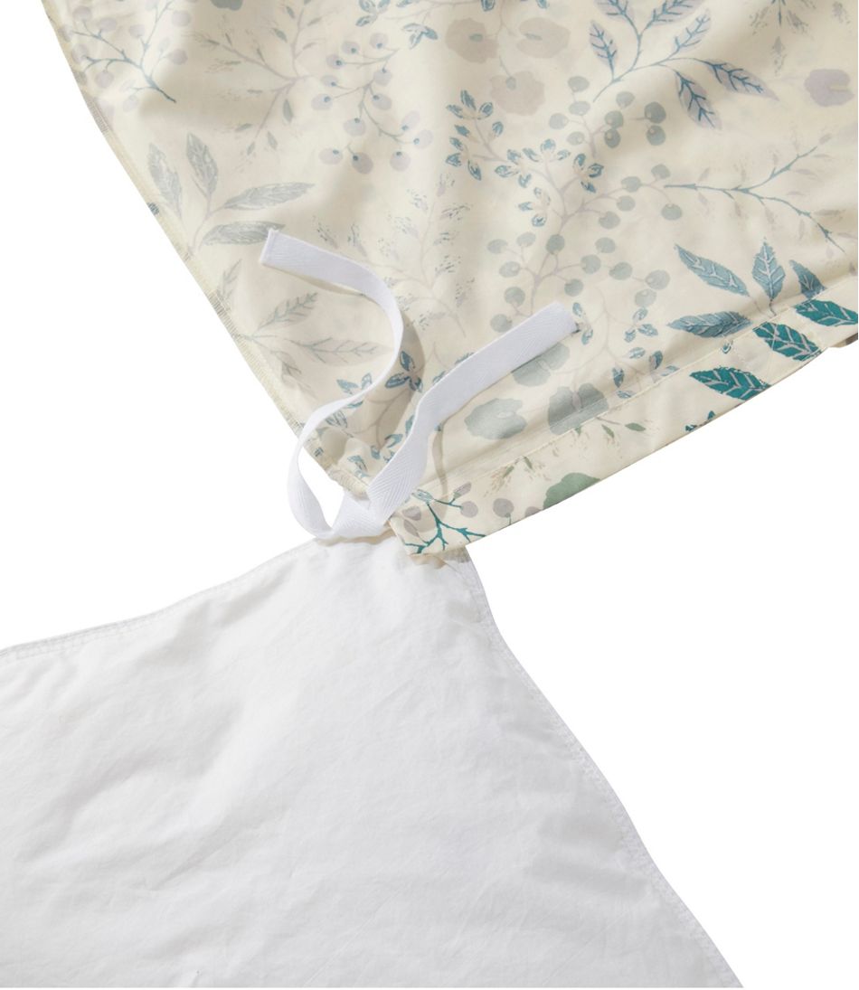 280-Thread-Count Pima Cotton Percale Comforter Cover Collection, Print L.L.Bean Classic