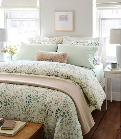 280-Thread-Count Pima Cotton Percale Comforter Cover Collection, Print L.L.Bean Classic