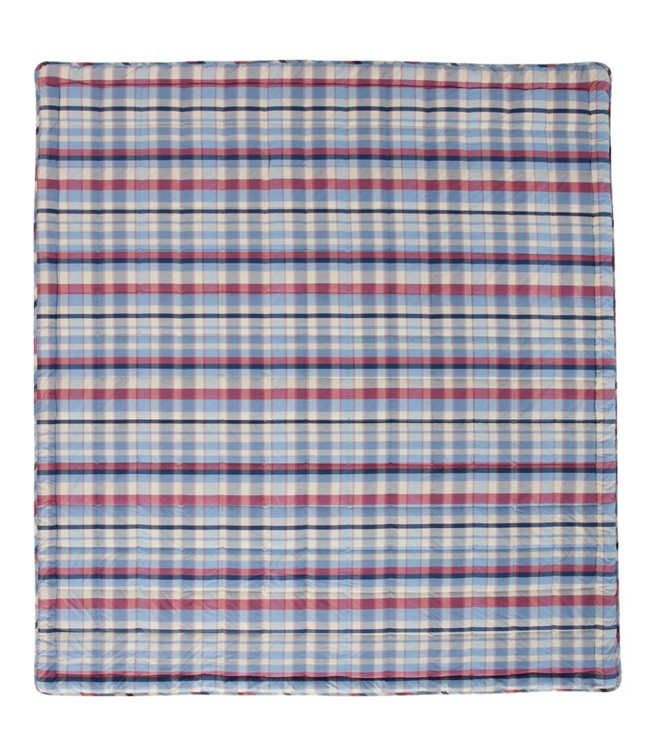 Ultrasoft Cotton Comforter, Plaid L.L.Bean Value