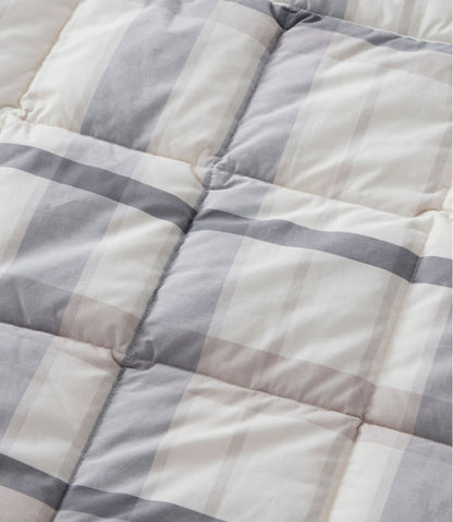 Ultrasoft Cotton Comforter, Plaid L.L.Bean Value