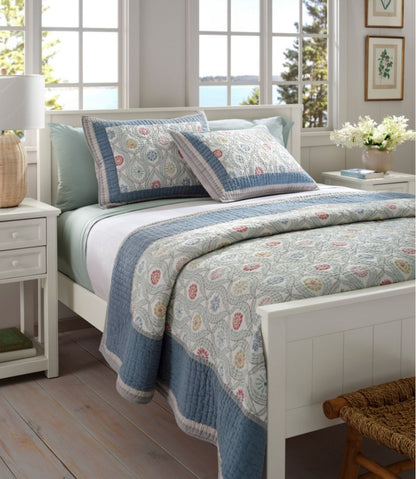 Sunwashed Percale Sheet Collection L.L.Bean New