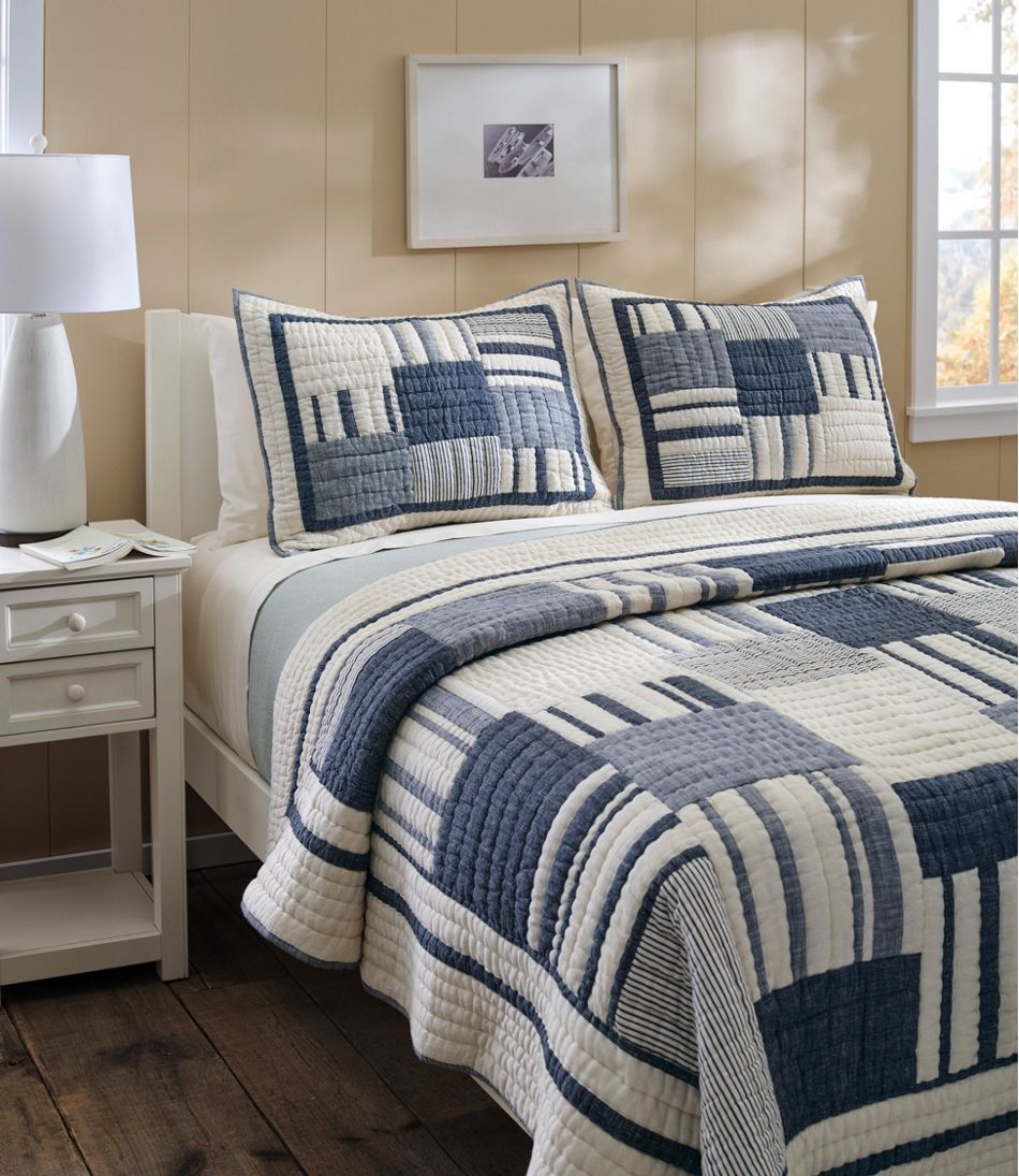 Striped Patchwork Quilt Collection L.L.Bean Trending