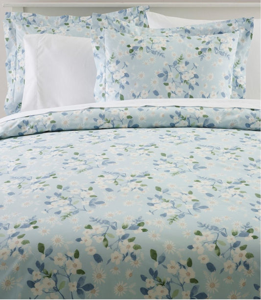 Premium Egyptian Percale Comforter Cover Collection, Daisy L.L.Bean Best Seller