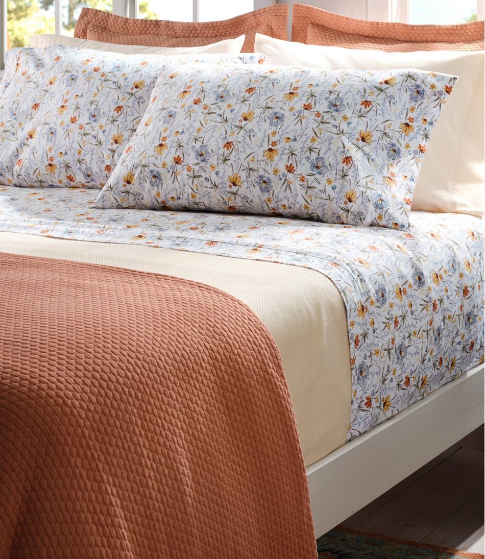 Jess Franks Print Percale Sheet Set Collection L.L.Bean Top Pick