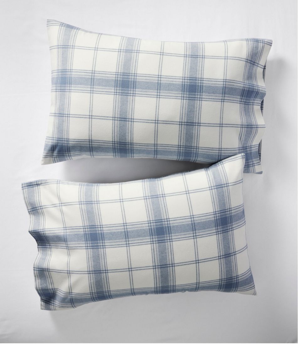 Organic Flannel Sheet Collection, Plaid L.L.Bean Classic