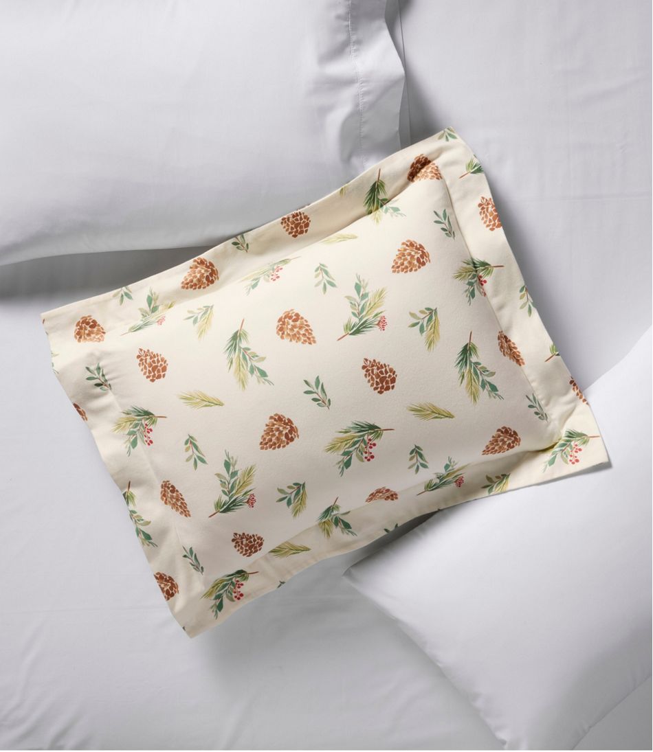 Evergreen Flannel Comforter Cover Collection L.L.Bean Essential
