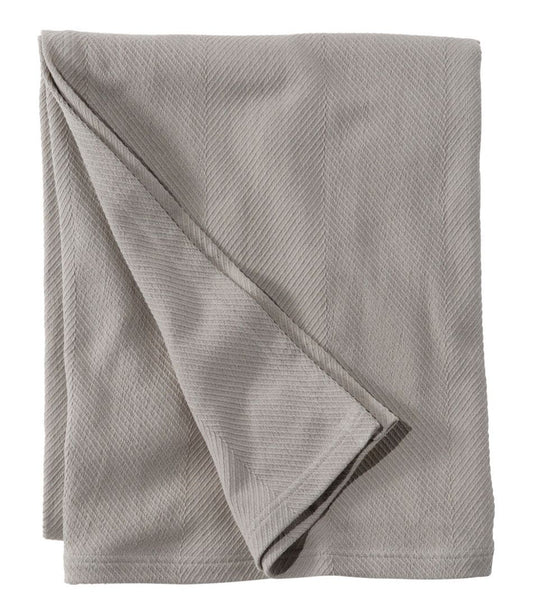 Organic Cotton Blanket L.L.Bean New