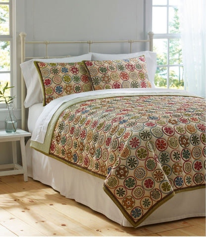 Blooming Circles Quilt Collection L.L.Bean Featured