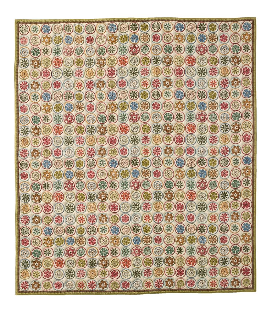 Blooming Circles Quilt Collection L.L.Bean Featured