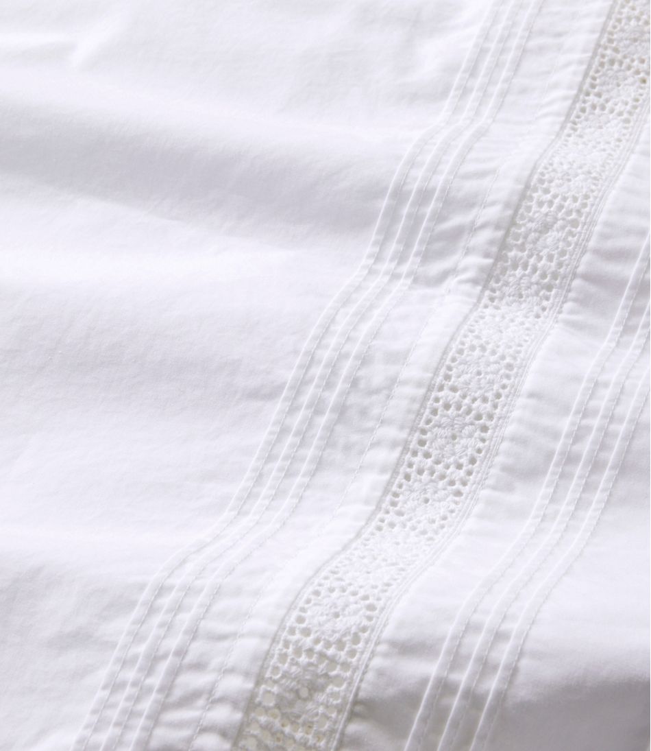 Sunwashed Pintuck Sheet Collection L.L.Bean Essential