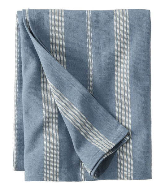 Organic Cotton Blanket, Stripe L.L.Bean Everyday