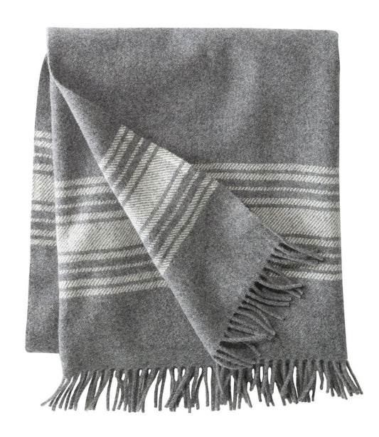 Washable Wool Throw, Striped L.L.Bean Classic