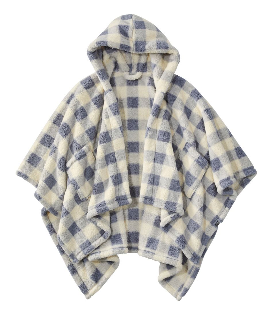Cozy Sherpa Wearable Throw, Plaid L.L.Bean Recommended