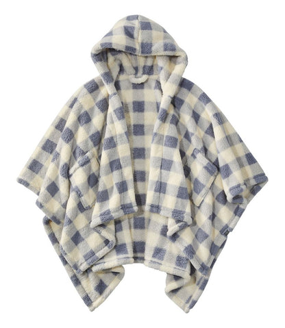 Cozy Sherpa Wearable Throw, Plaid L.L.Bean Recommended