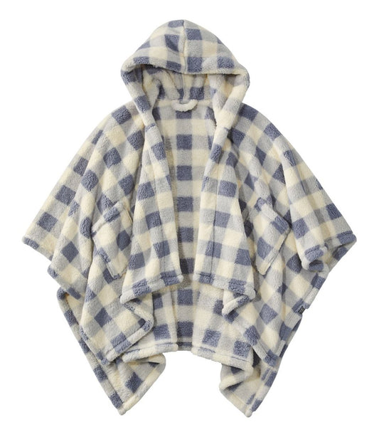 Cozy Sherpa Wearable Throw, Plaid L.L.Bean Recommended