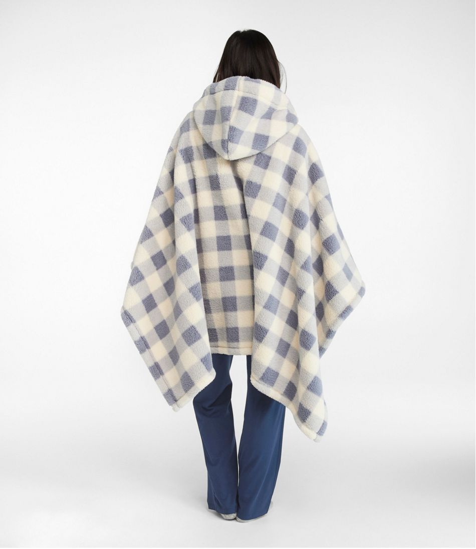 Cozy Sherpa Wearable Throw, Plaid L.L.Bean Recommended