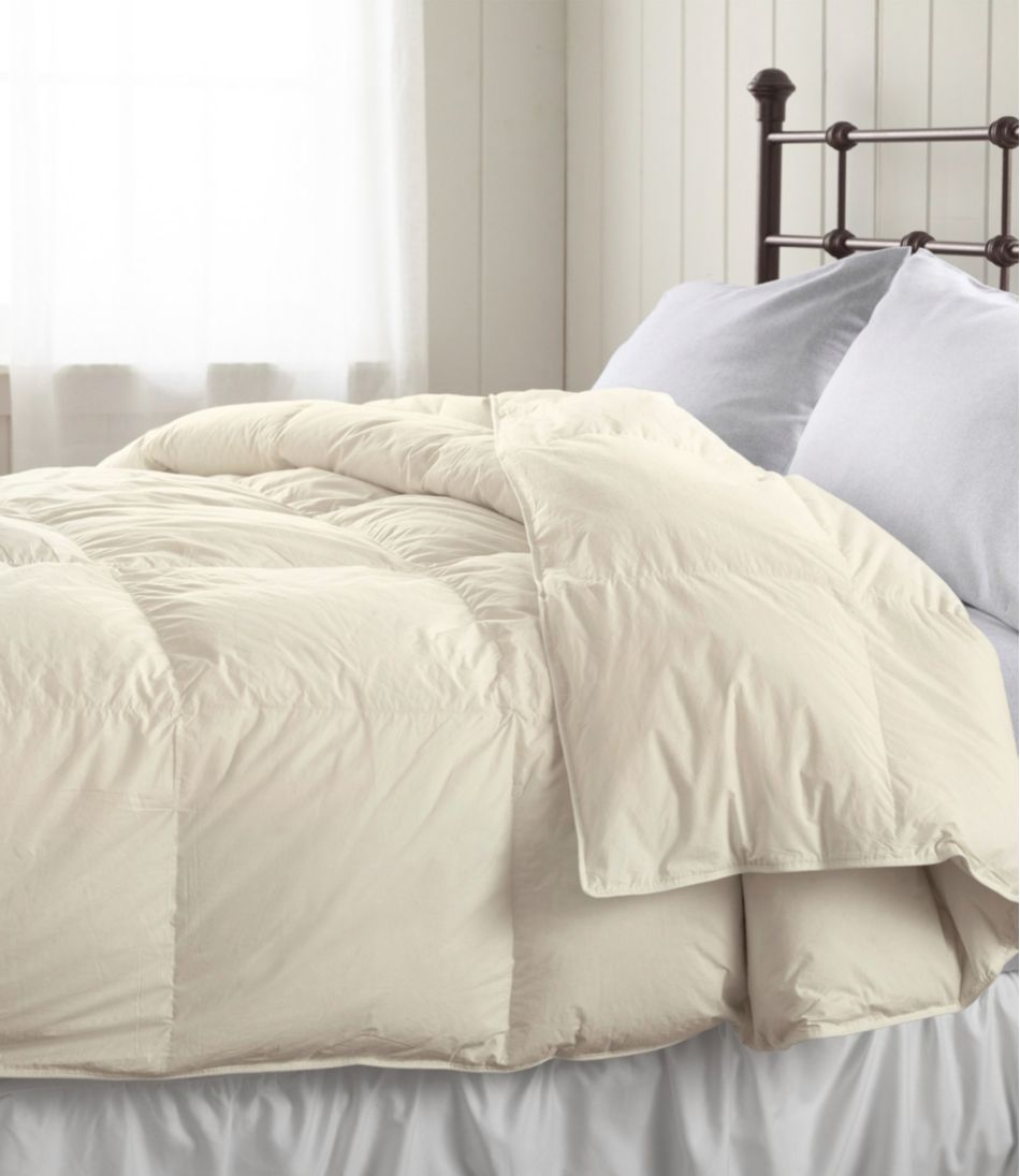 Baffle Box Stitch Goose Down Comforter, Warmer L.L.Bean Premium
