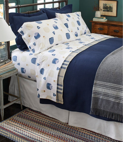 Box Pleat Bed Skirt L.L.Bean New