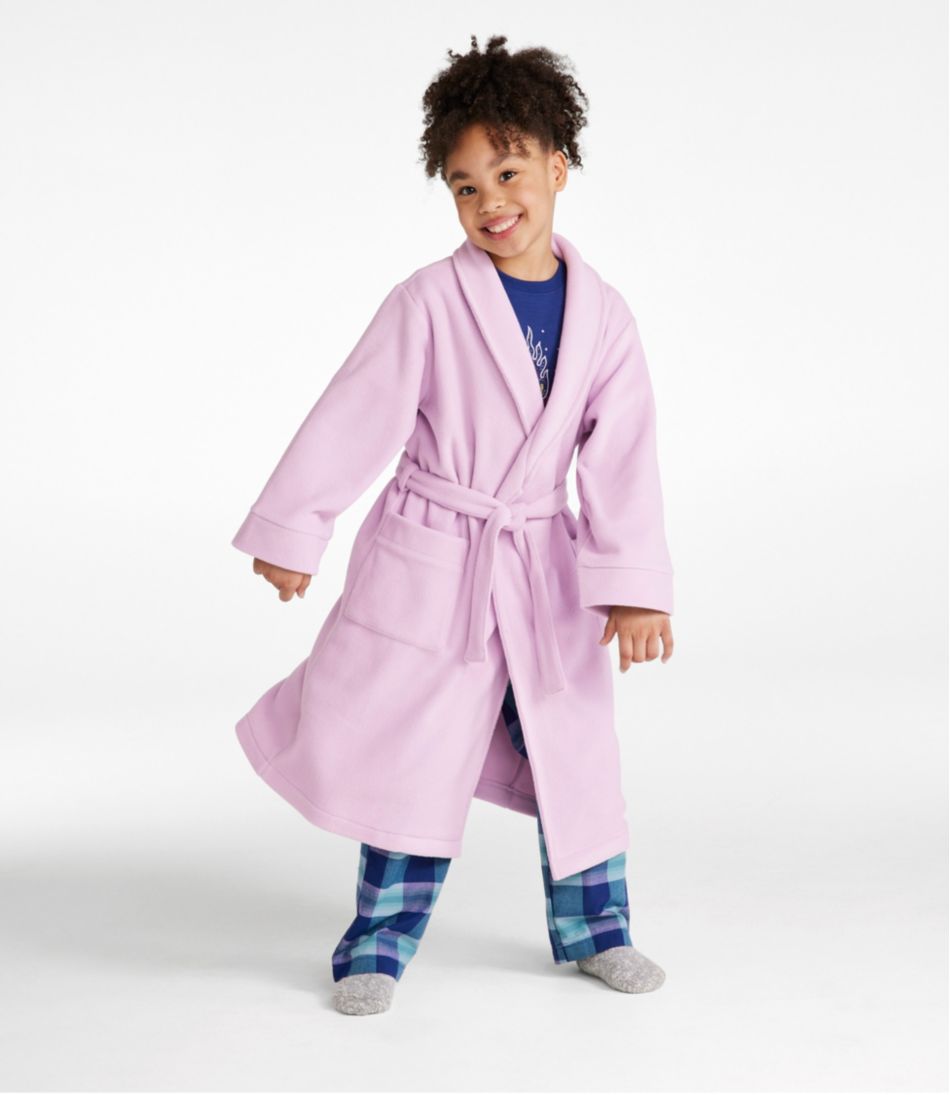 Kids' Fleece Robe L.L.Bean Featured