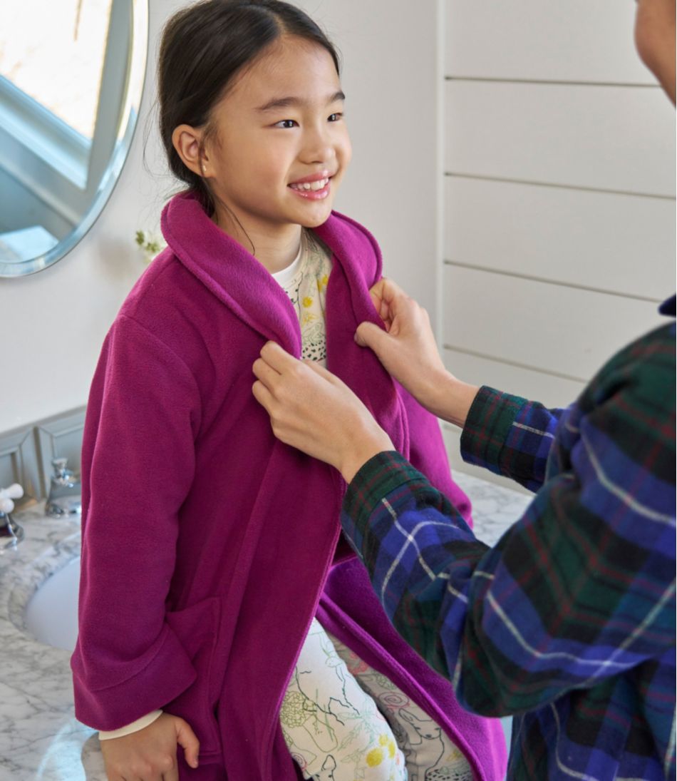 Kids' Fleece Robe L.L.Bean Featured