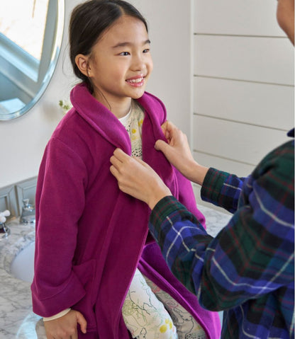 Kids' Fleece Robe L.L.Bean Featured