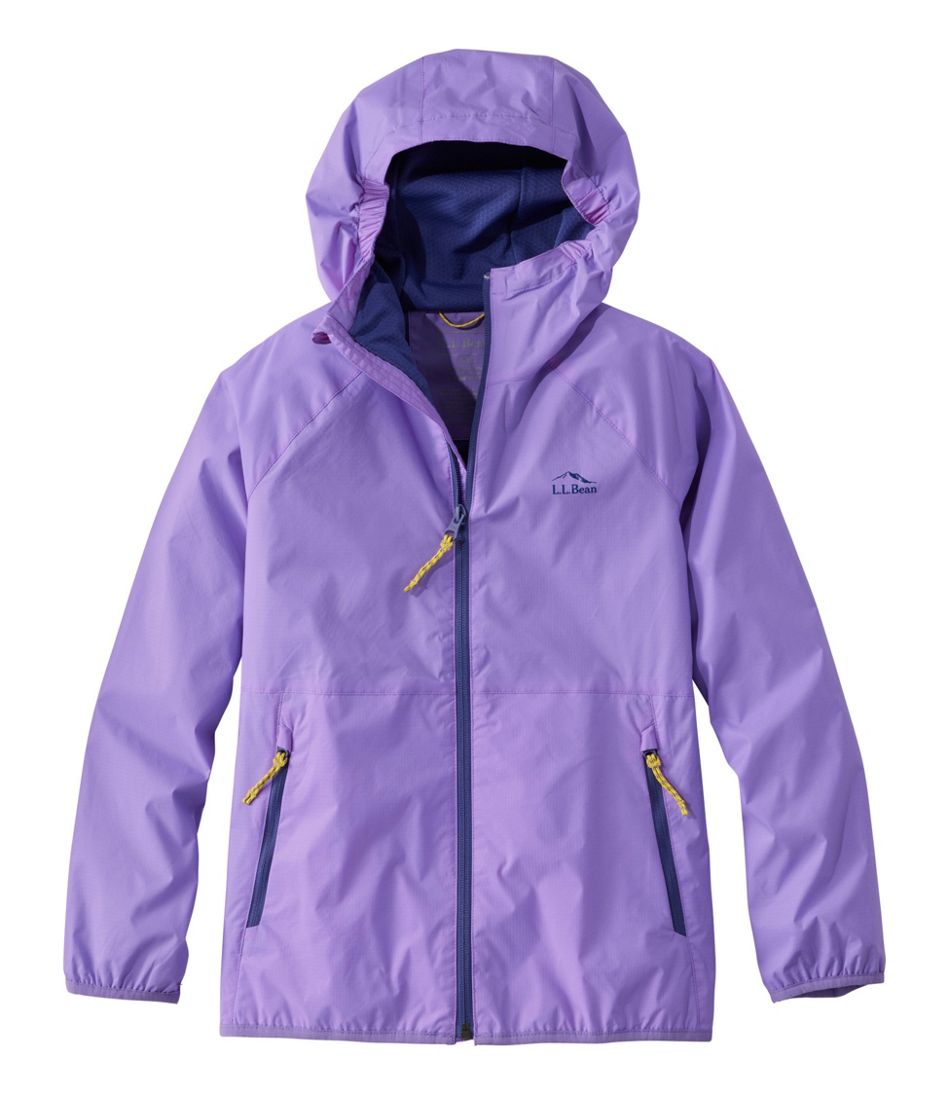 Kids' Wind and Rain Jacket, Lined L.L.Bean New