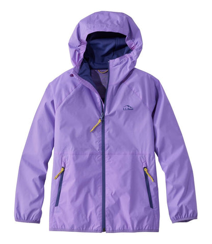 Kids' Wind and Rain Jacket, Lined L.L.Bean New