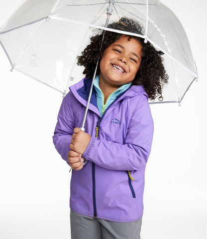 Kids' Wind and Rain Jacket, Lined L.L.Bean New