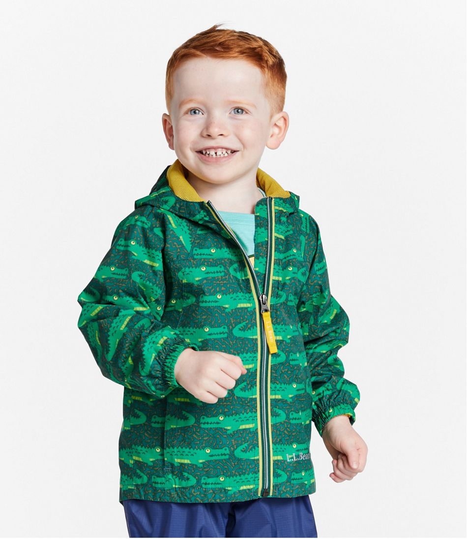 Infants' and Toddlers' Discovery Rain Jacket, Print L.L.Bean Classic