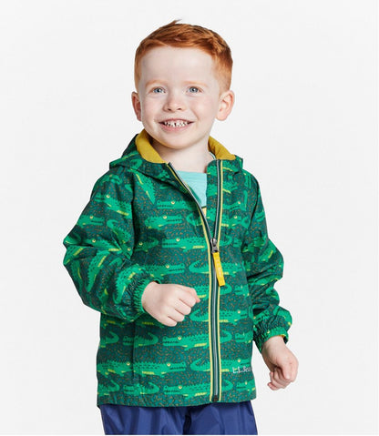 Infants' and Toddlers' Discovery Rain Jacket, Print L.L.Bean Classic
