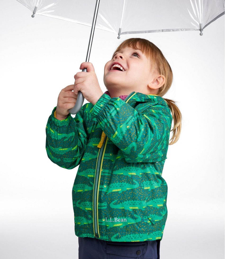 Infants' and Toddlers' Discovery Rain Jacket, Print L.L.Bean Classic